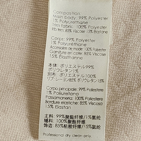 3.1 Phillip Lim Classic Cream "Cable Knit" Sleeveless Mini Dress Size Small - Picture 8 of 15